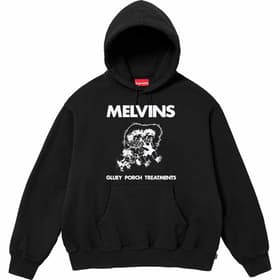 Supreme Melvins Hooded Sweatshirt Black
