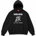 Supreme Melvins Hooded Sweatshirt - Black (front)