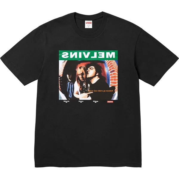 Supreme Melvins Prick Tee - Black (front)
