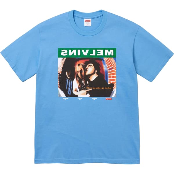 Supreme Melvins Prick Tee - Bright Blue (front)