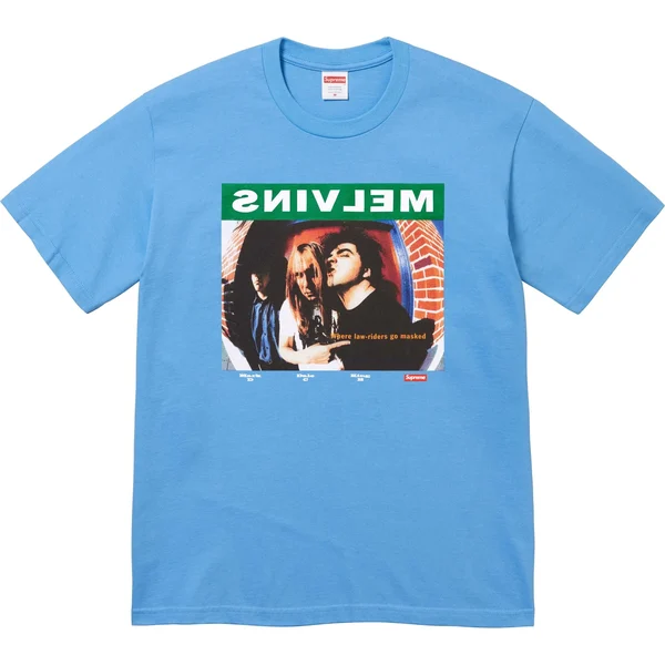 Supreme Melvins Prick Tee - Bright Blue (front)