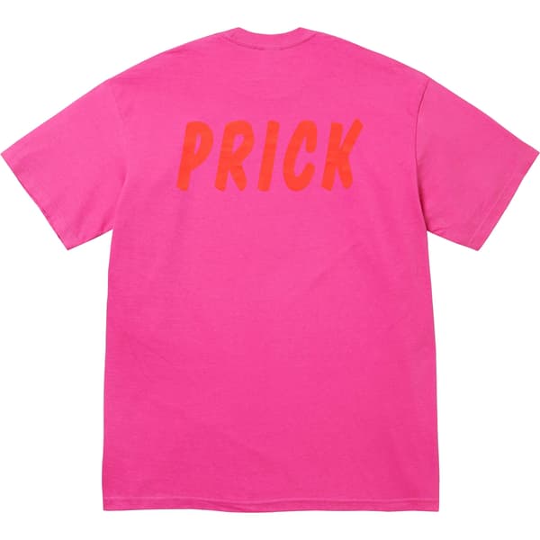 Supreme Melvins Prick Tee - Fuchsia (front)