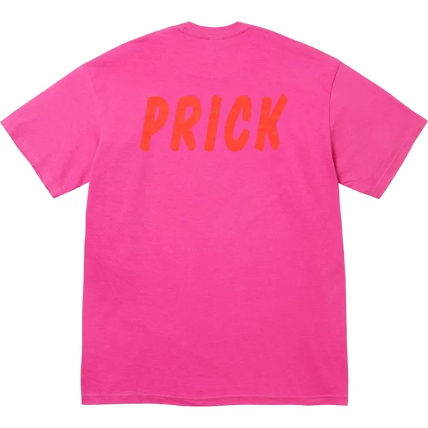 Supreme Melvins Prick Tee - Fuchsia (front)