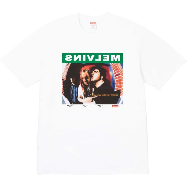 Supreme Melvins Prick Tee - White (front)