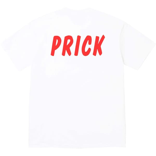 Supreme Melvins Prick Tee - White (front)