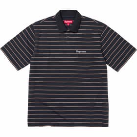 Supreme Melvins Stripe S/S Polo Black