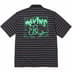 Supreme Melvins Stripe S/S Polo - Black (front)