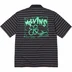 Supreme Melvins Stripe S/S Polo - Black (front)