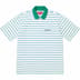 Supreme Melvins Stripe S/S Polo - White (front)