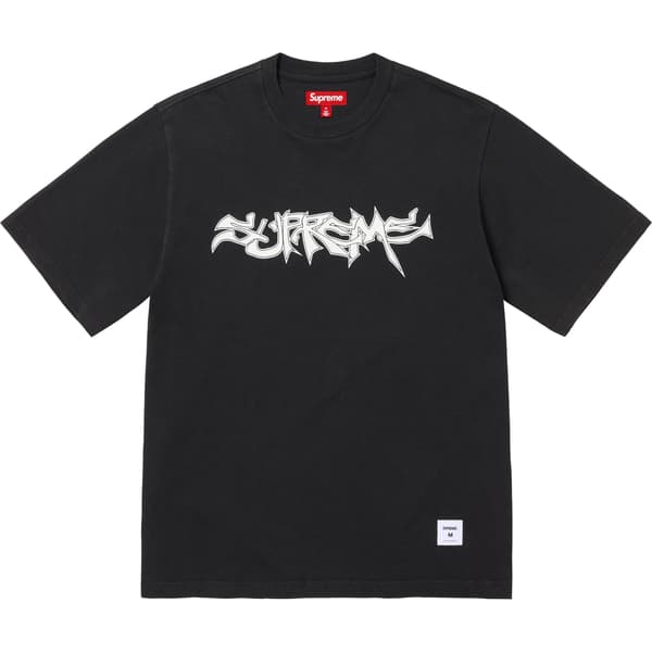 Supreme Mental S/S Top - Black (front)
