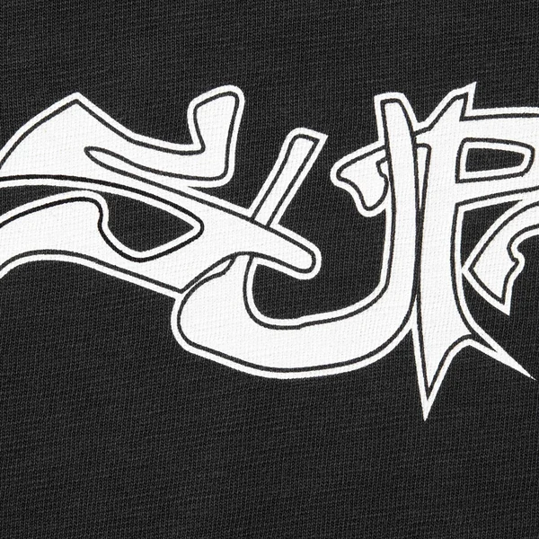 Supreme Mental S/S Top - Black (front)