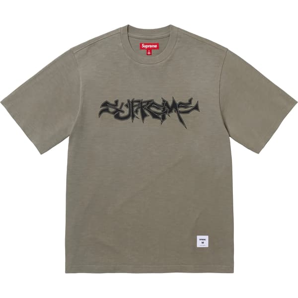 Supreme Mental S/S Top - Dusty Olive (front)