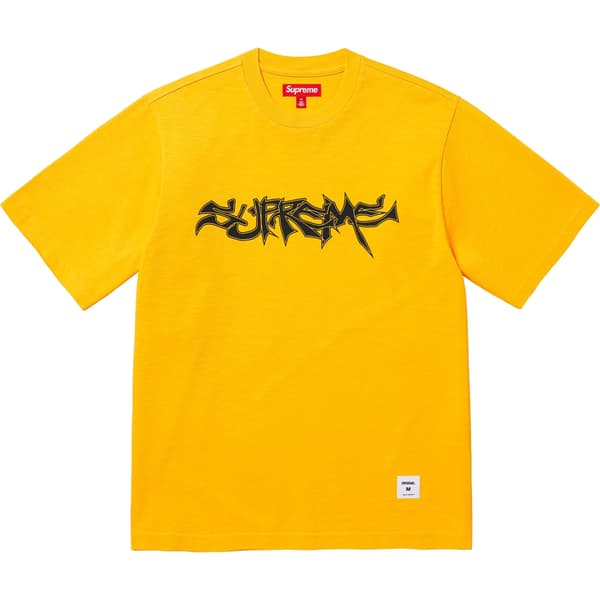 Supreme Mental S/S Top - Yellow (front)