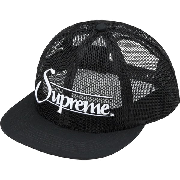 Supreme Mesh 6-Panel - Black (front)