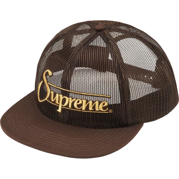 Supreme Mesh 6-Panel - Brown (front)