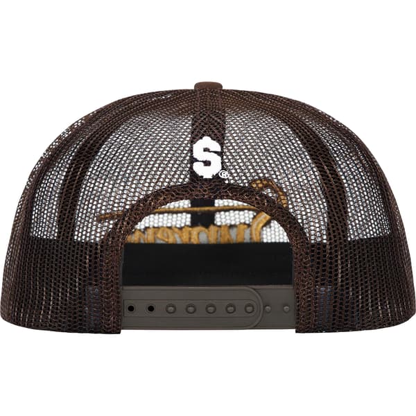 Supreme Mesh 6-Panel - Brown (front)