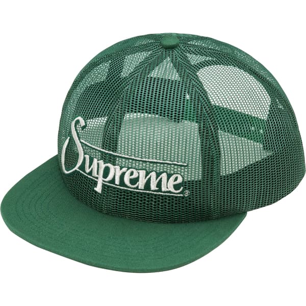 Supreme Mesh 6-Panel - Green (front)