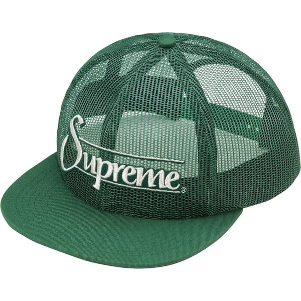 Supreme Mesh 6-Panel - Green (front)