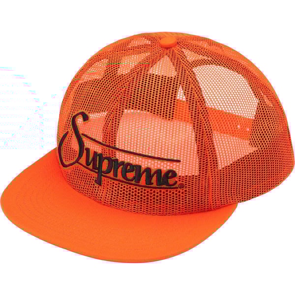 Supreme Mesh 6-Panel - Orange (front)