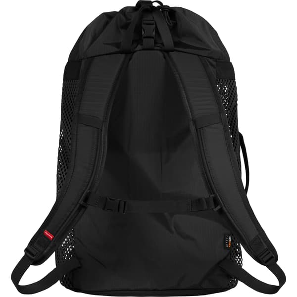 Supreme Mesh Backpack - Black (front)