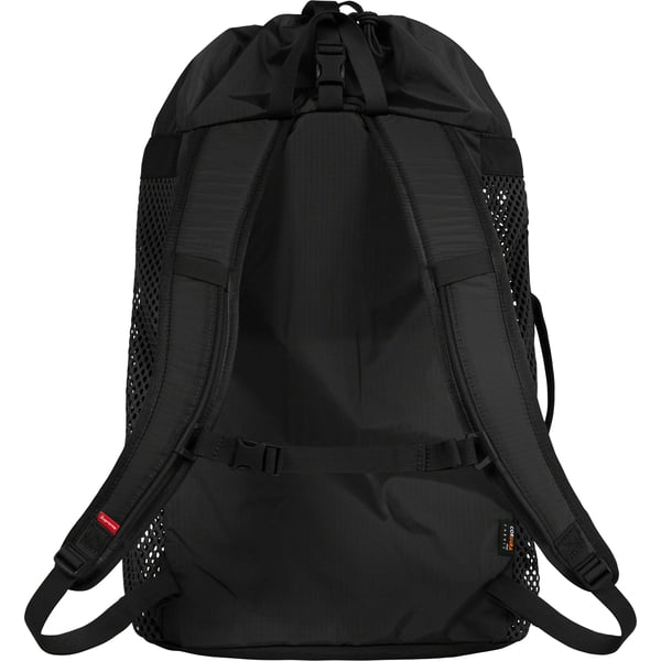 Supreme Mesh Backpack - Black (front)