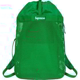 Supreme Mesh Backpack Green