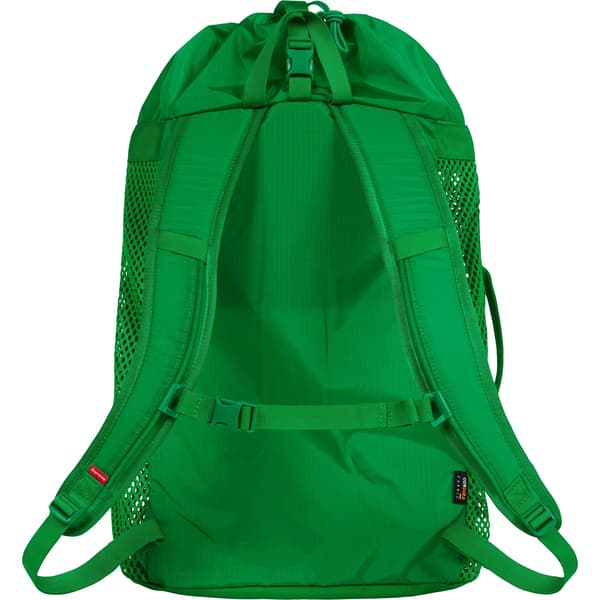 Supreme Mesh Backpack - Green (front)