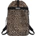 Supreme Mesh Backpack - Leopard (front)