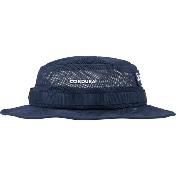 Supreme Mesh Cordura Boonie - Navy (front)