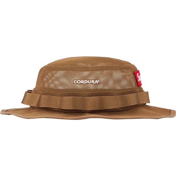 Supreme Mesh Cordura Boonie - Sand (front)