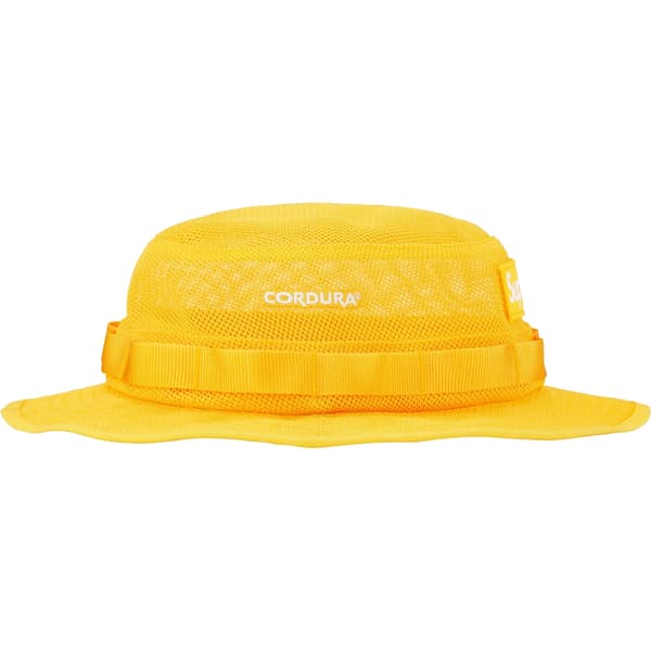 Supreme Mesh Cordura Boonie - Yellow (front)