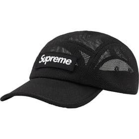 Supreme Mesh Cordura Camp Cap Black
