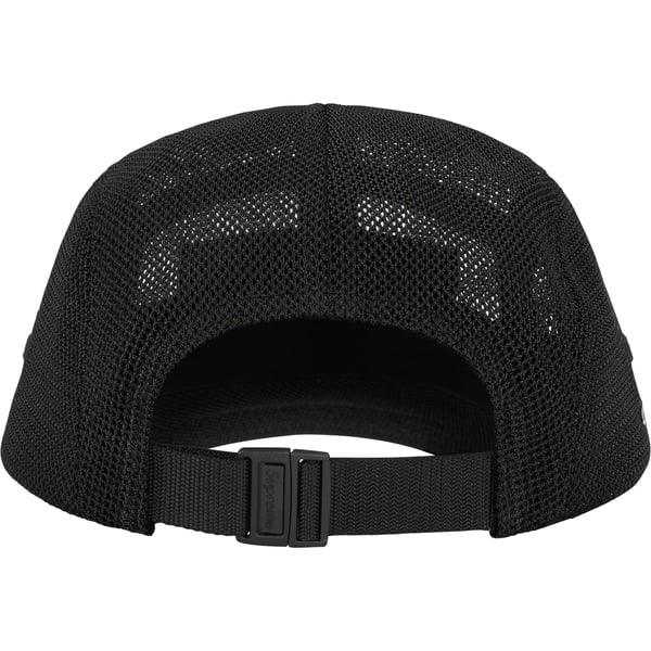 Supreme Mesh Cordura Camp Cap - Black (front)