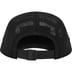 Supreme Mesh Cordura Camp Cap - Black (front)