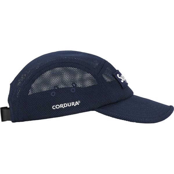 Supreme Mesh Cordura Camp Cap - Navy (front)
