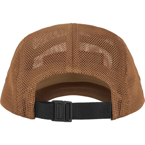 Supreme Mesh Cordura Camp Cap - Sand (front)