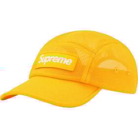 Supreme Mesh Cordura Camp Cap Yellow