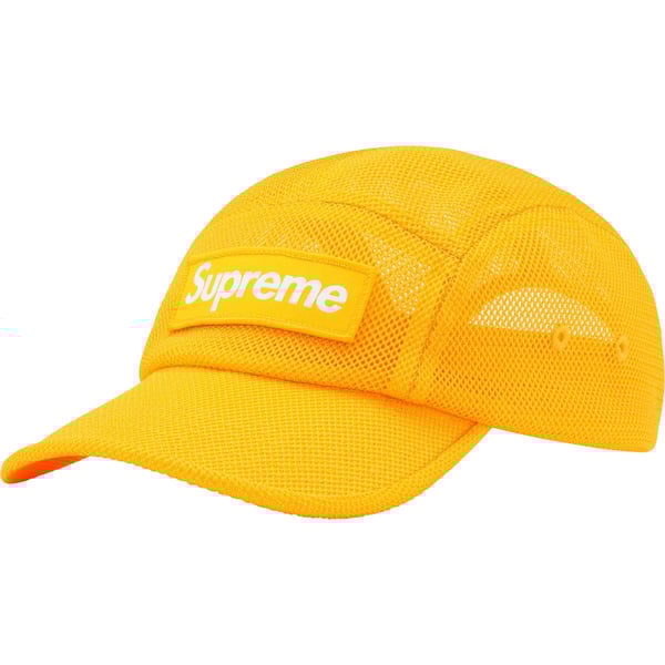 Supreme Mesh Cordura Camp Cap - Yellow (front)