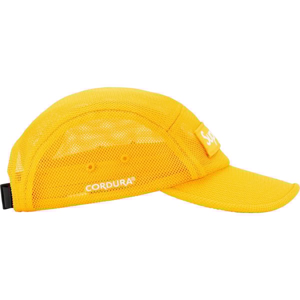 Supreme Mesh Cordura Camp Cap - Yellow (front)