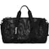 Supreme Mesh Duffle Bag - Black (front)