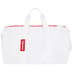 Supreme Mesh Duffle Bag - White (front)