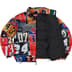 Supreme Mesh Jersey Puffer Jacket - Multicolor (front)