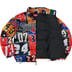 Supreme Mesh Jersey Puffer Jacket - Multicolor (front)