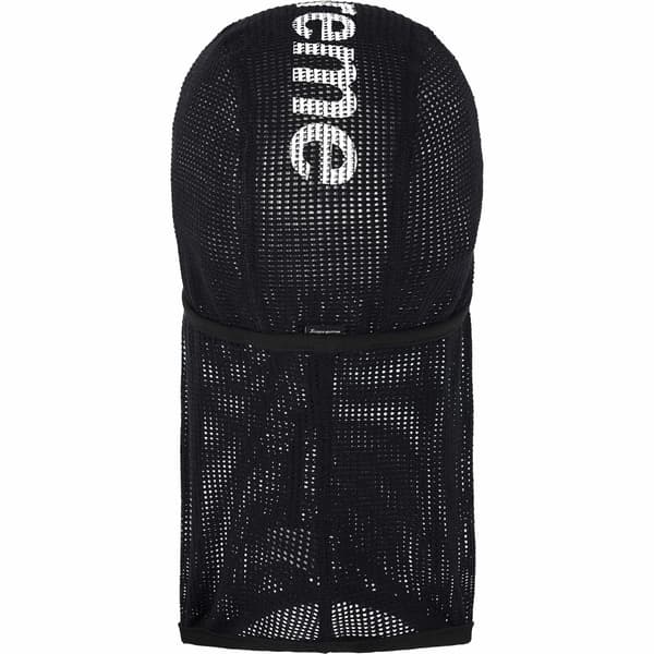 Supreme Mesh Lightweight Balaclava - Black (front)