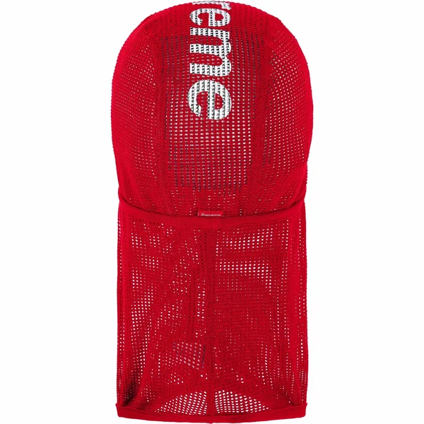 Supreme Mesh Lightweight Balaclava - Red (front)