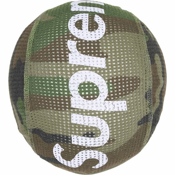 Supreme Mesh Lightweight Balaclava - Woodland Camo (front)
