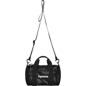 Supreme Mesh Mini Duffle Bag Black