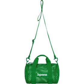 Supreme Mesh Mini Duffle Bag Green