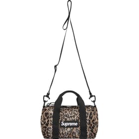 Supreme Mesh Mini Duffle Bag Leopard