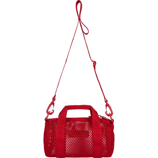 Supreme Mesh Mini Duffle Bag - Red (front)